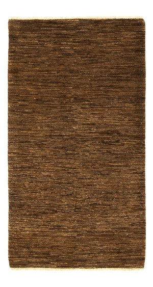 Tappeto Gabbeh - Indus - 166 x 94 cm - marrone scuro