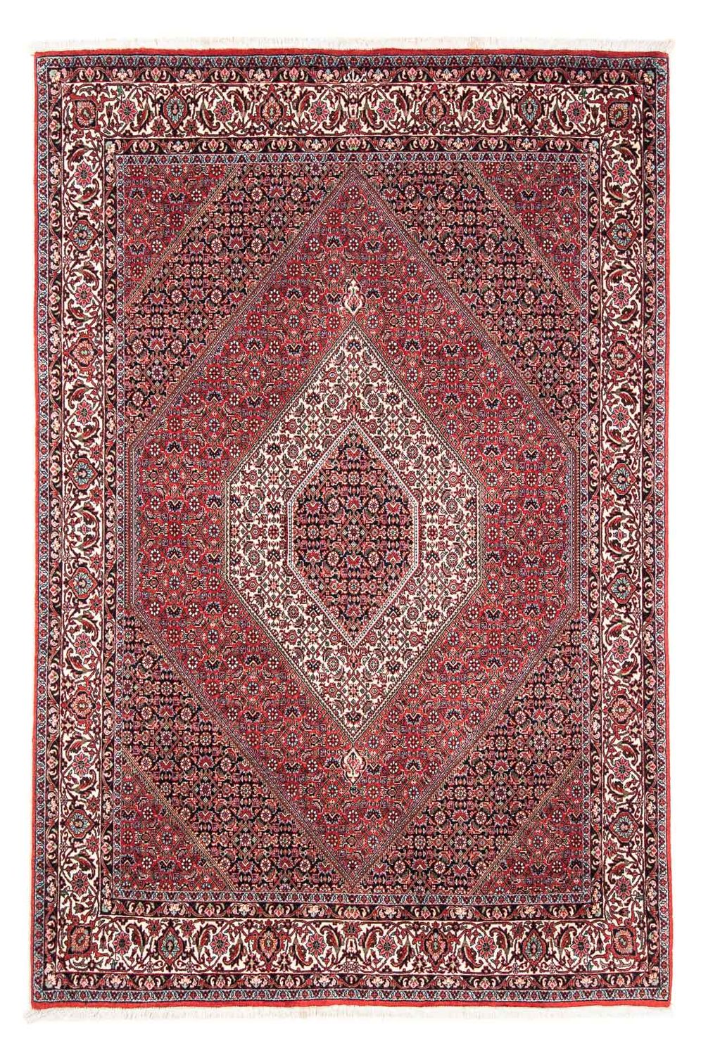 Tappeto Persero - Bidjar - 241 x 172 cm - rosso scuro