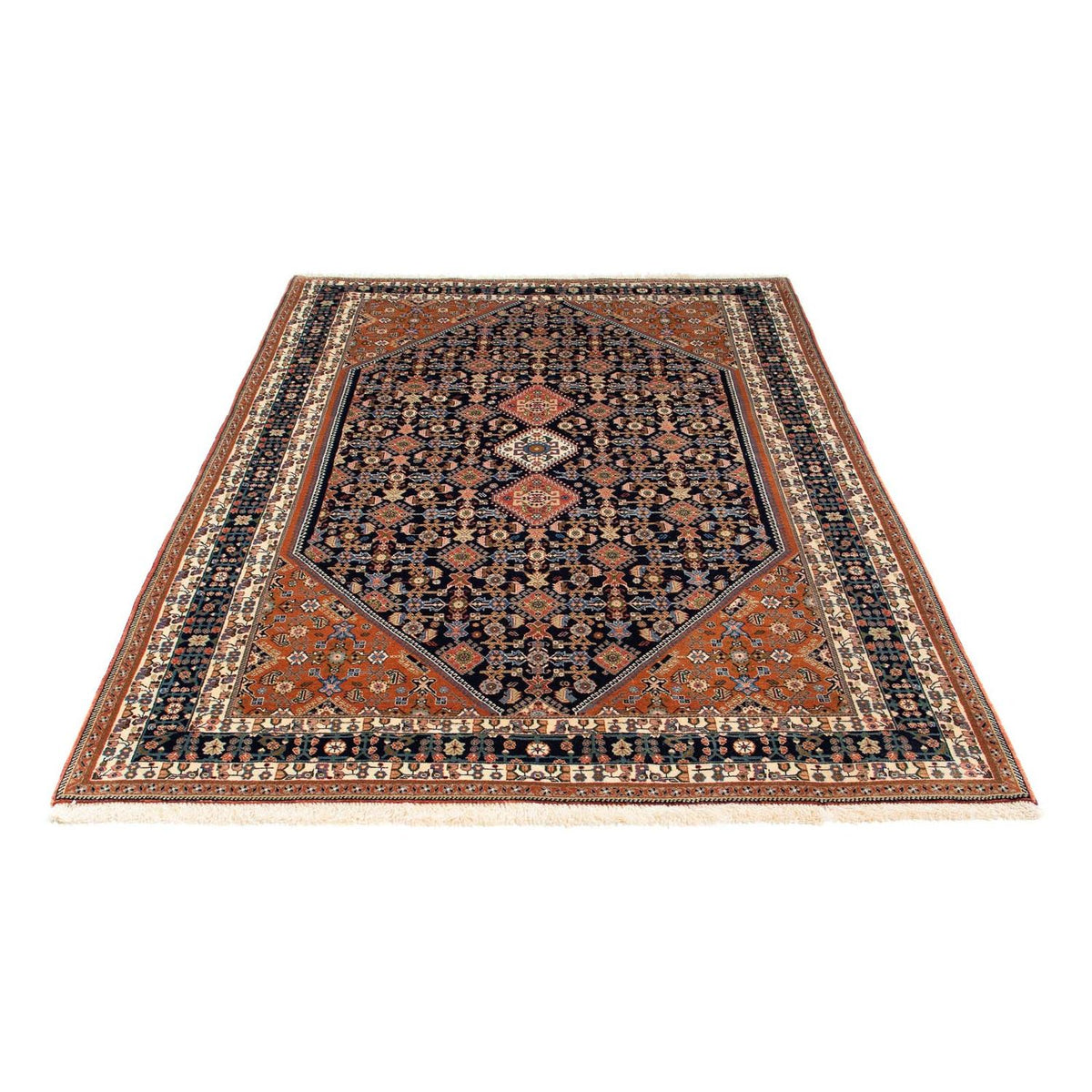 Tappeto Gabbeh - Kashkuli Persero - 213 x 143 cm - marrone