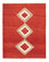 Tappeto Gabbeh - Persero - 190 x 150 cm - rosso