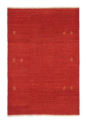 Tappeto Gabbeh - Persero - 174 x 118 cm - rosso