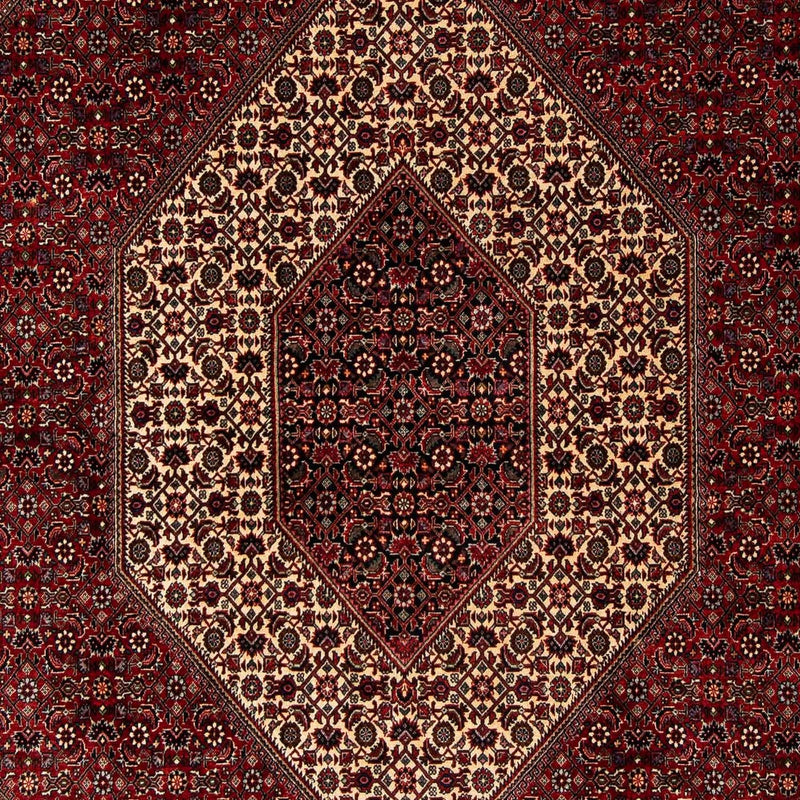 Tappeto Persero - Bidjar - 251 x 201 cm - rosso scuro