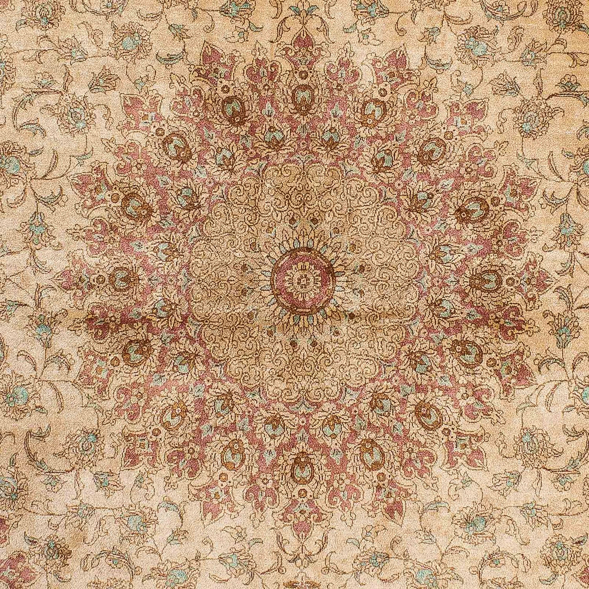 Tappeto Persero - Ghom - 198 x 134 cm - beige