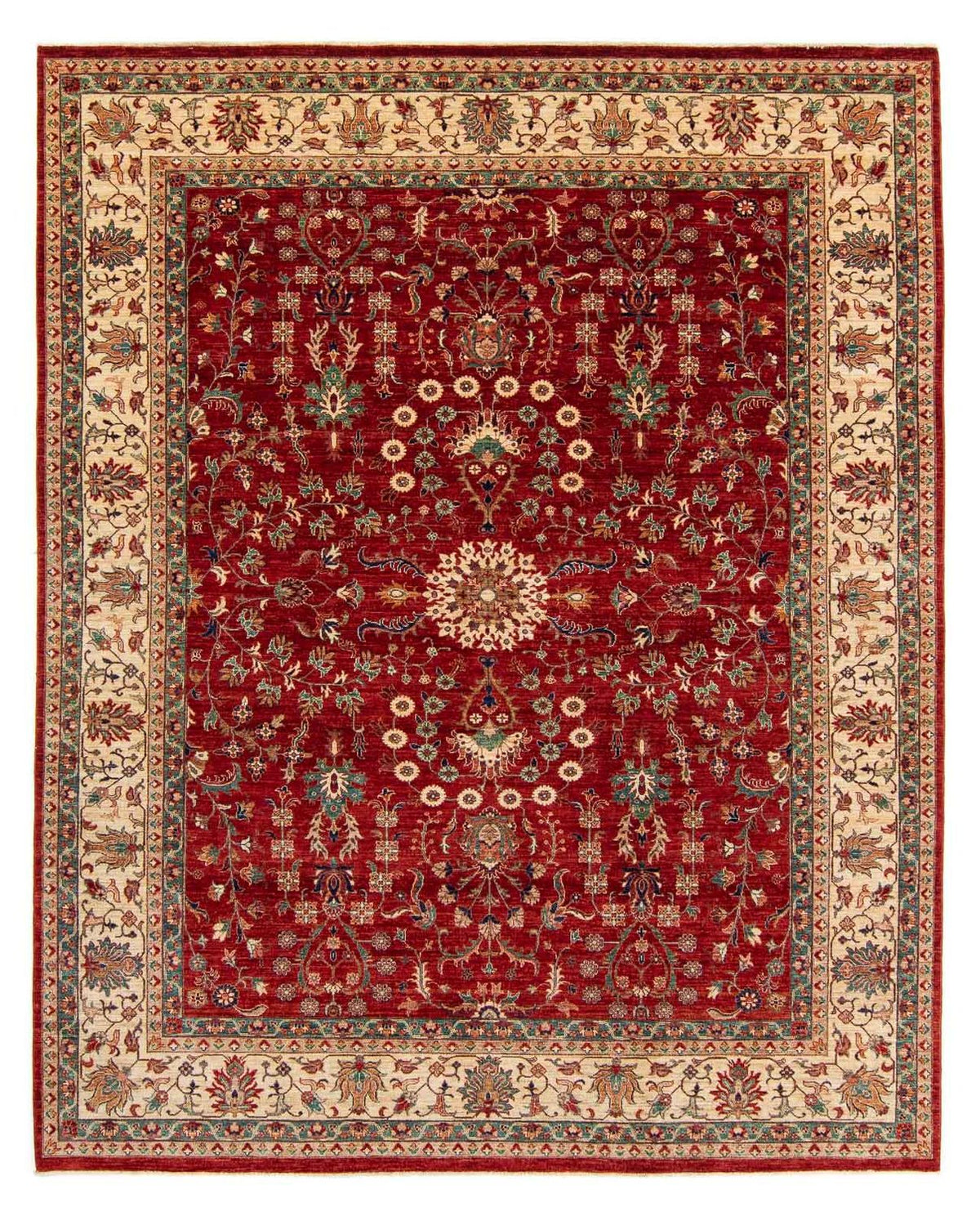 Tappeto Ziegler - 300 x 244 cm - rosso scuro