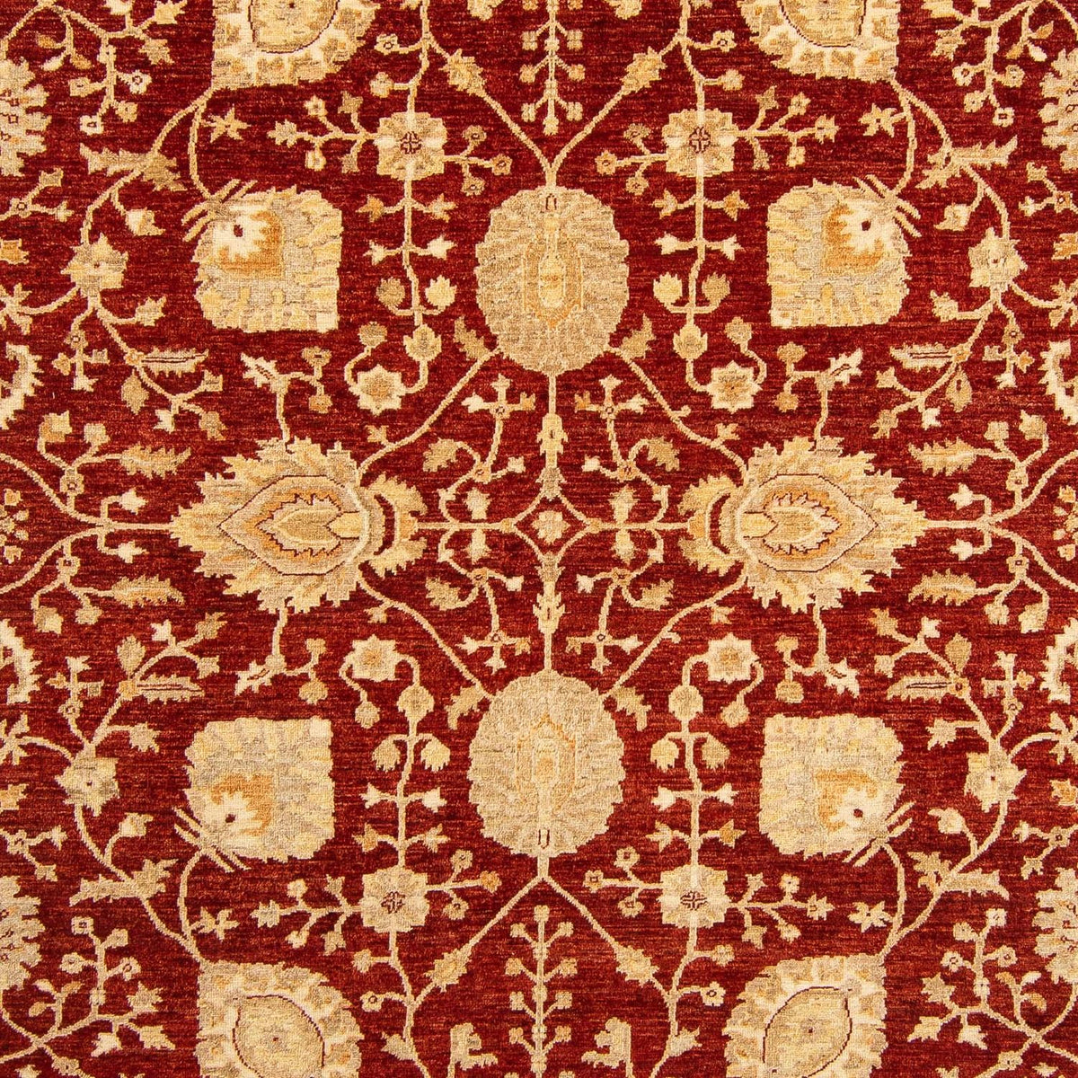 Tappeto Ziegler - 343 x 248 cm - rosso scuro