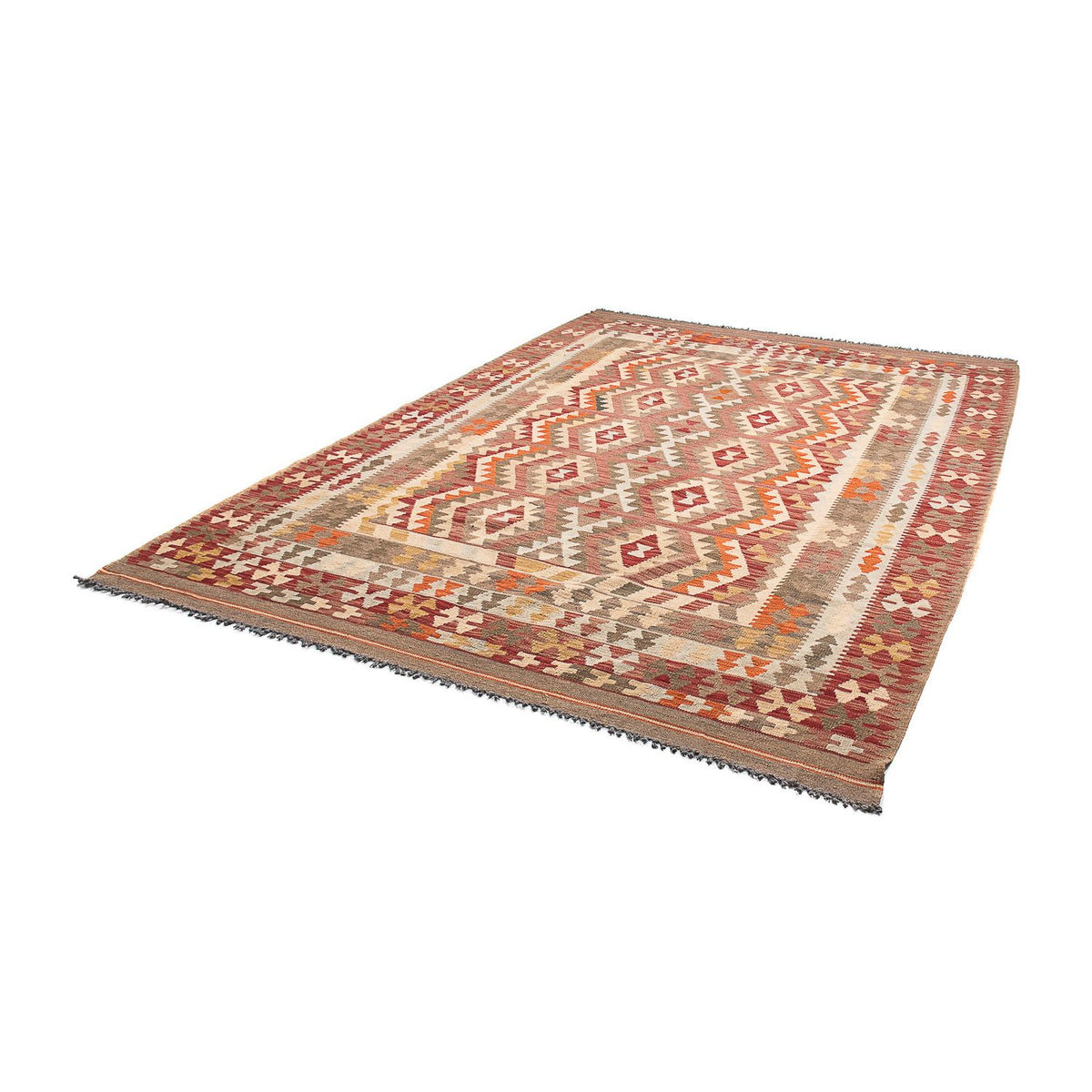 Tappeto Kelim - Splash - 296 x 205 cm - multicolore
