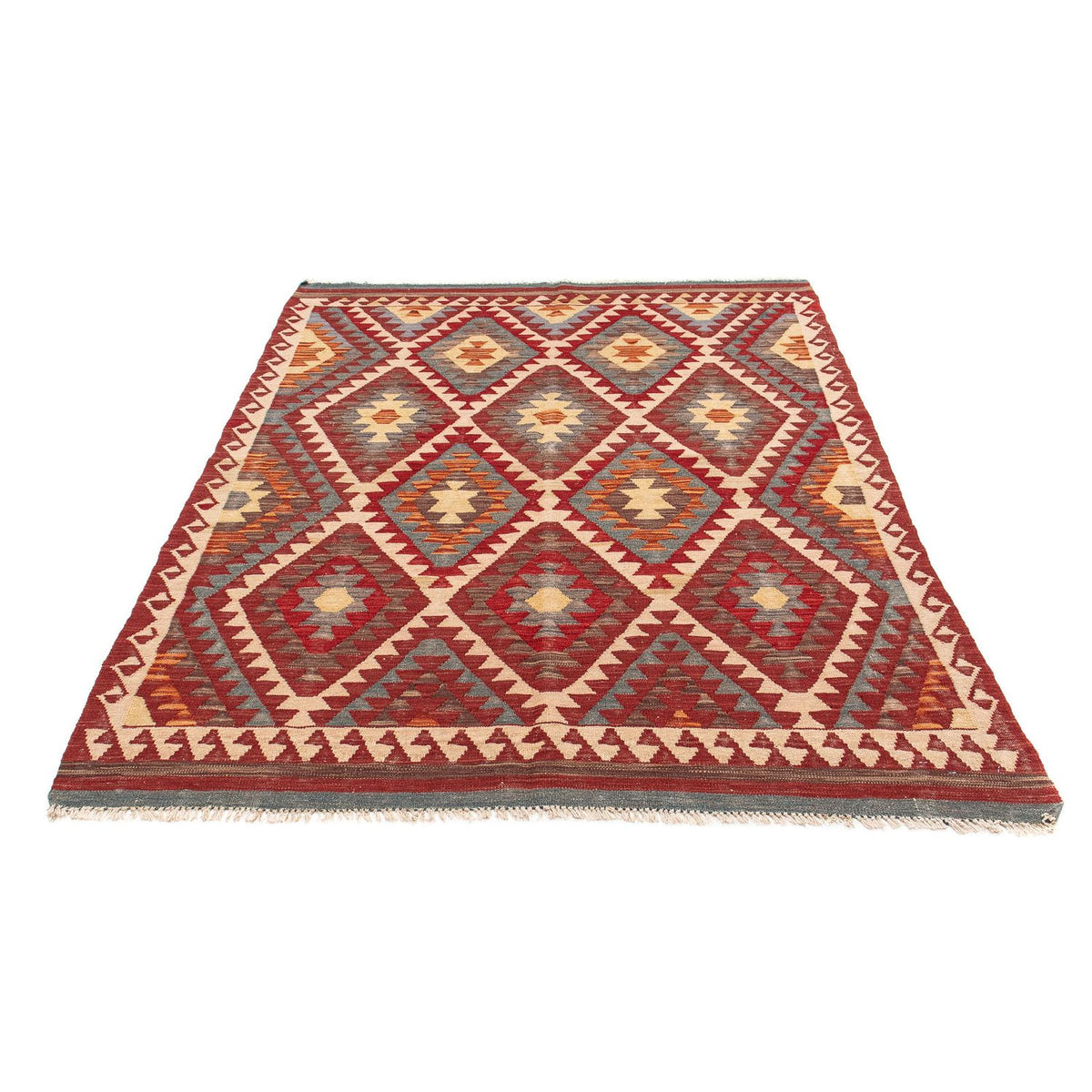 Tappeto Kelim - Orientale - 192 x 136 cm - multicolore
