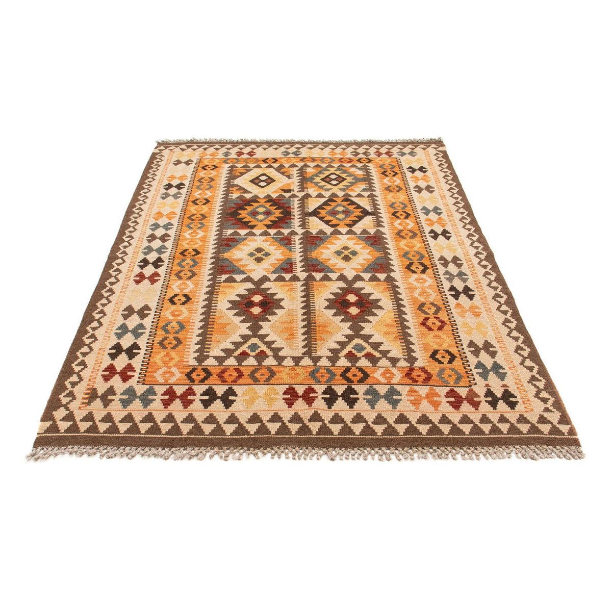 Tappeto Kelim - Splash - 201 x 143 cm - multicolore