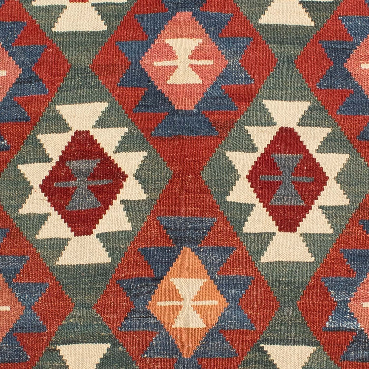 Tappeto Kelim - Splash - 207 x 155 cm - multicolore