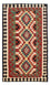 Tappeto corsia Tappeto Kelim - Splash - 224 x 129 cm - multicolore