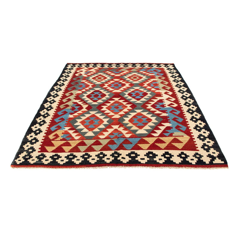 Tappeto Kelim - Splash - 199 x 163 cm - multicolore