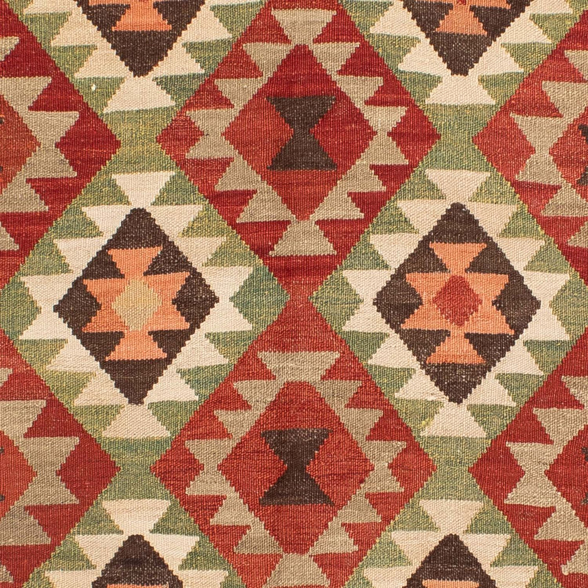 Tappeto Kelim - Splash - 183 x 155 cm - multicolore