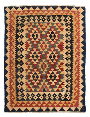 Tappeto Kelim - Splash - 200 x 146 cm - multicolore