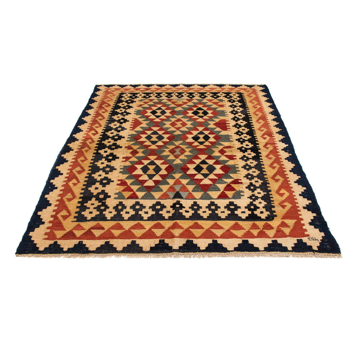 Tappeto Kelim - Splash - 200 x 146 cm - multicolore
