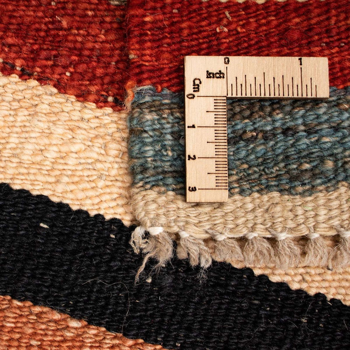 Tappeto Kelim - Splash - 200 x 152 cm - multicolore