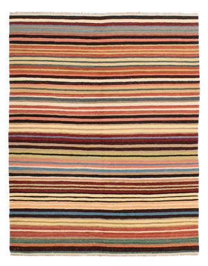 Tappeto Kelim - Splash - 199 x 156 cm - multicolore