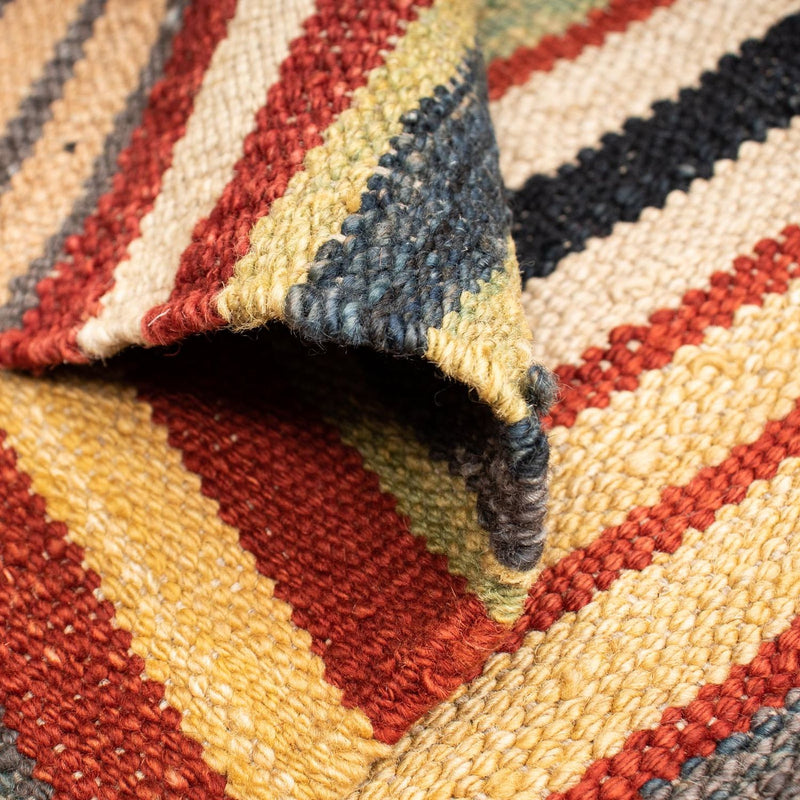 Tappeto Kelim - Splash - 195 x 152 cm - multicolore