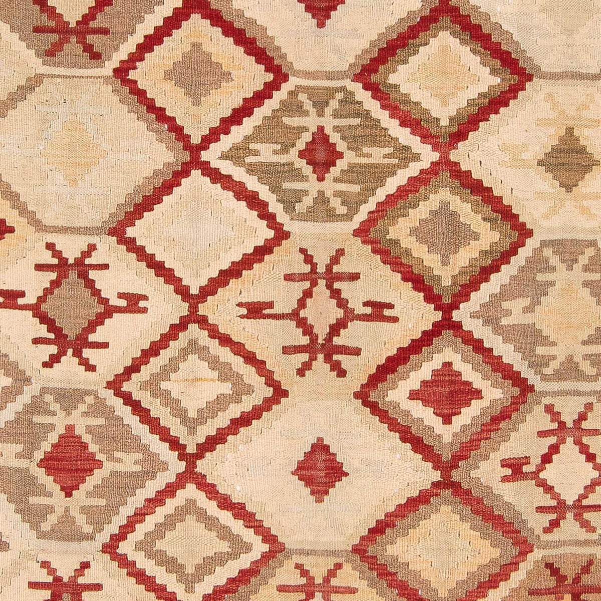 Tappeto Kelim - Splash - 290 x 193 cm - beige