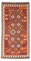 Tappeto corsia Tappeto Kelim - Orientale - 195 x 98 cm - rosso