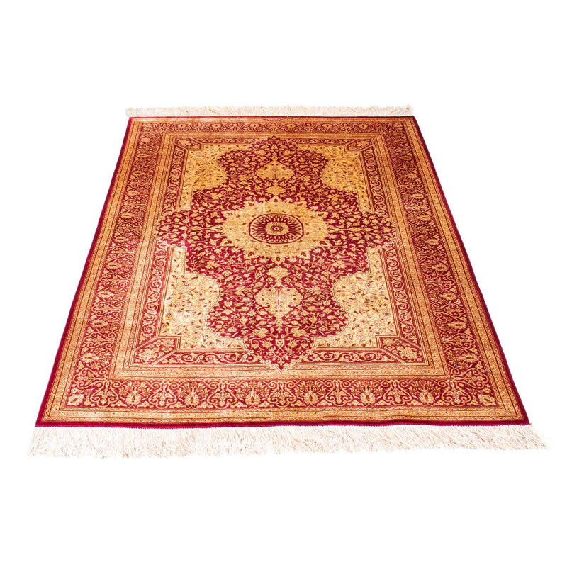 Tappeto Persero - Ghom - 147 x 102 cm - rosso scuro
