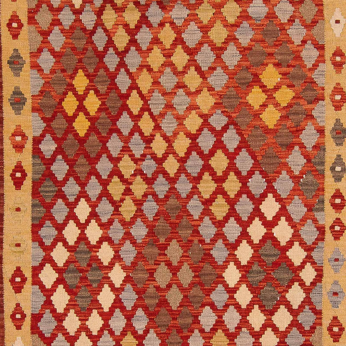 Tappeto Kelim - Splash - 304 x 204 cm - multicolore