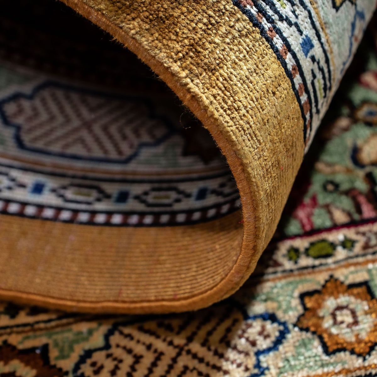 Tappeto Persero - Ghom - 75 x 58 cm - multicolore