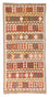 Tappeto corsia Tappeto Kelim - Orientale - 200 x 92 cm - marrone chiaro