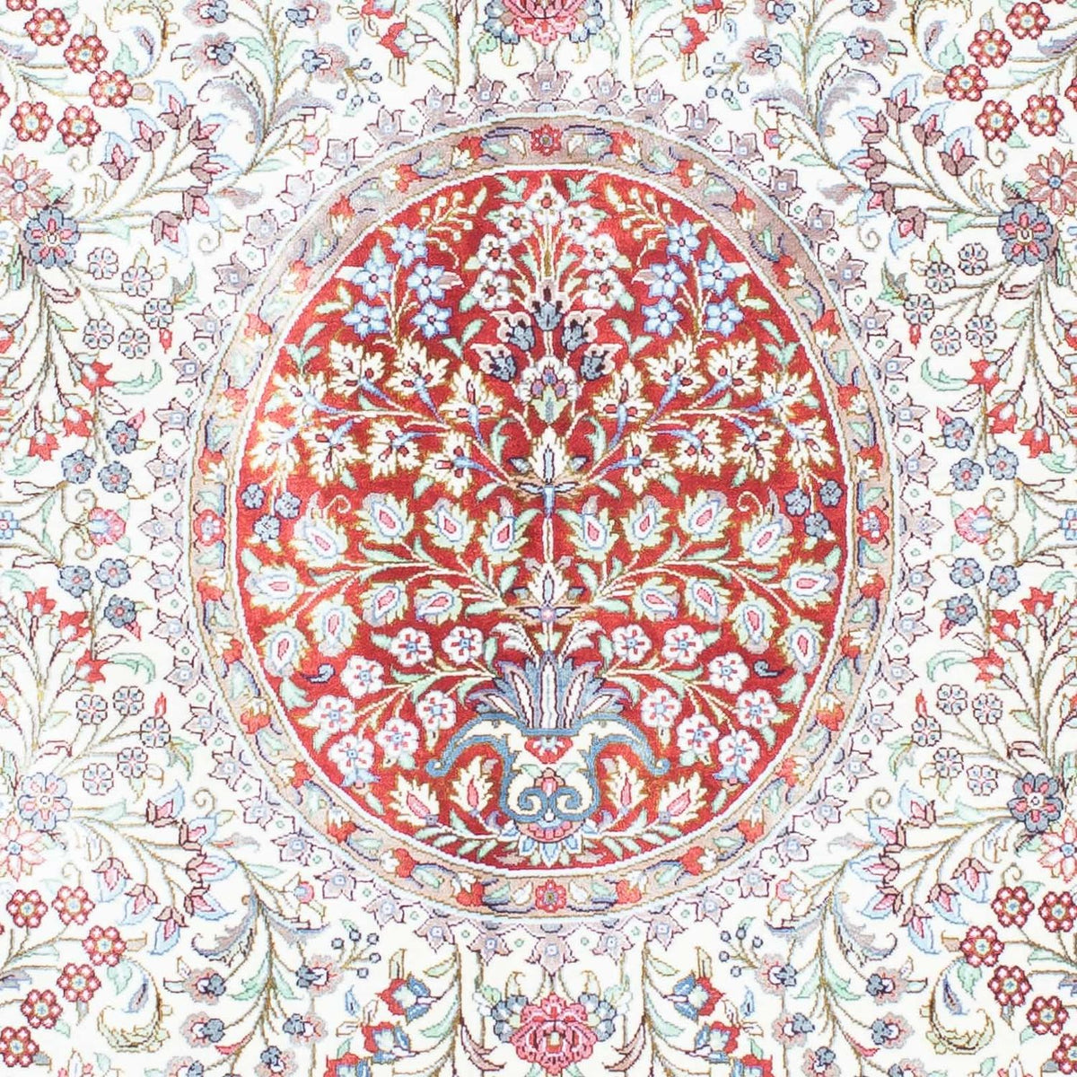 Tappeto Persero - Ghom - 159 x 102 cm - rosso