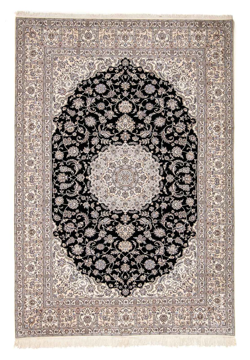 Tappeto Persero - Nain - Premio - 304 x 215 cm - blu scuro