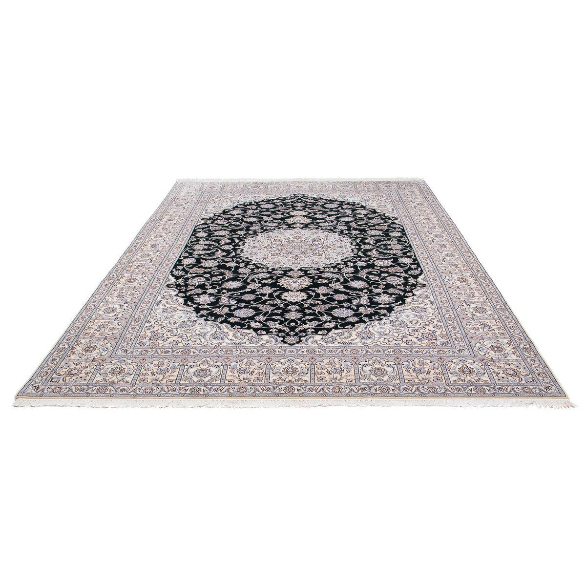 Tappeto Persero - Nain - Premio - 304 x 215 cm - blu scuro