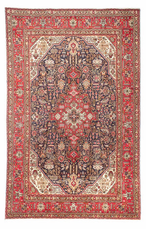 Tappeto Persero - Tabriz - 300 x 195 cm - rosso