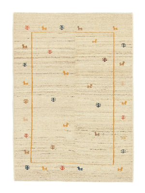 Tappeto Gabbeh - Persero - 143 x 97 cm - beige