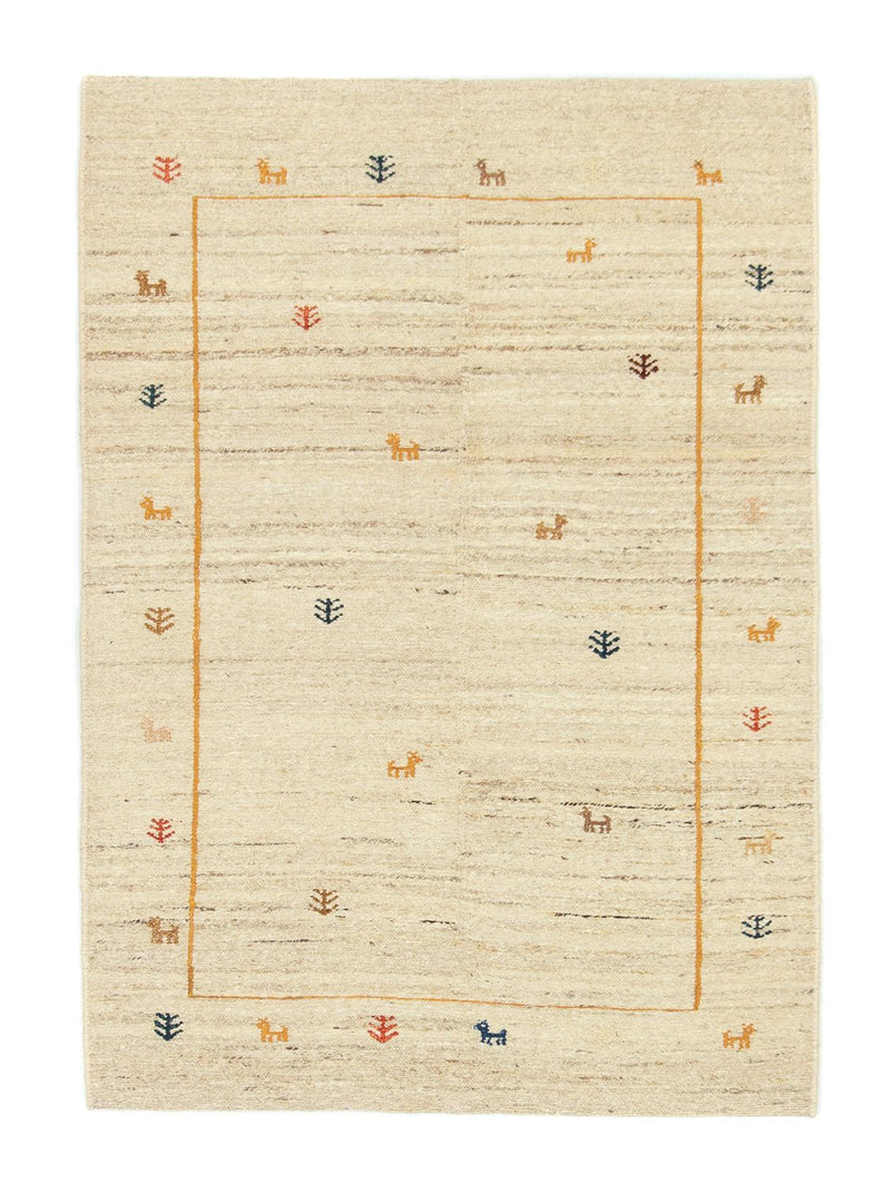 Tappeto Gabbeh - Persero - 143 x 97 cm - beige