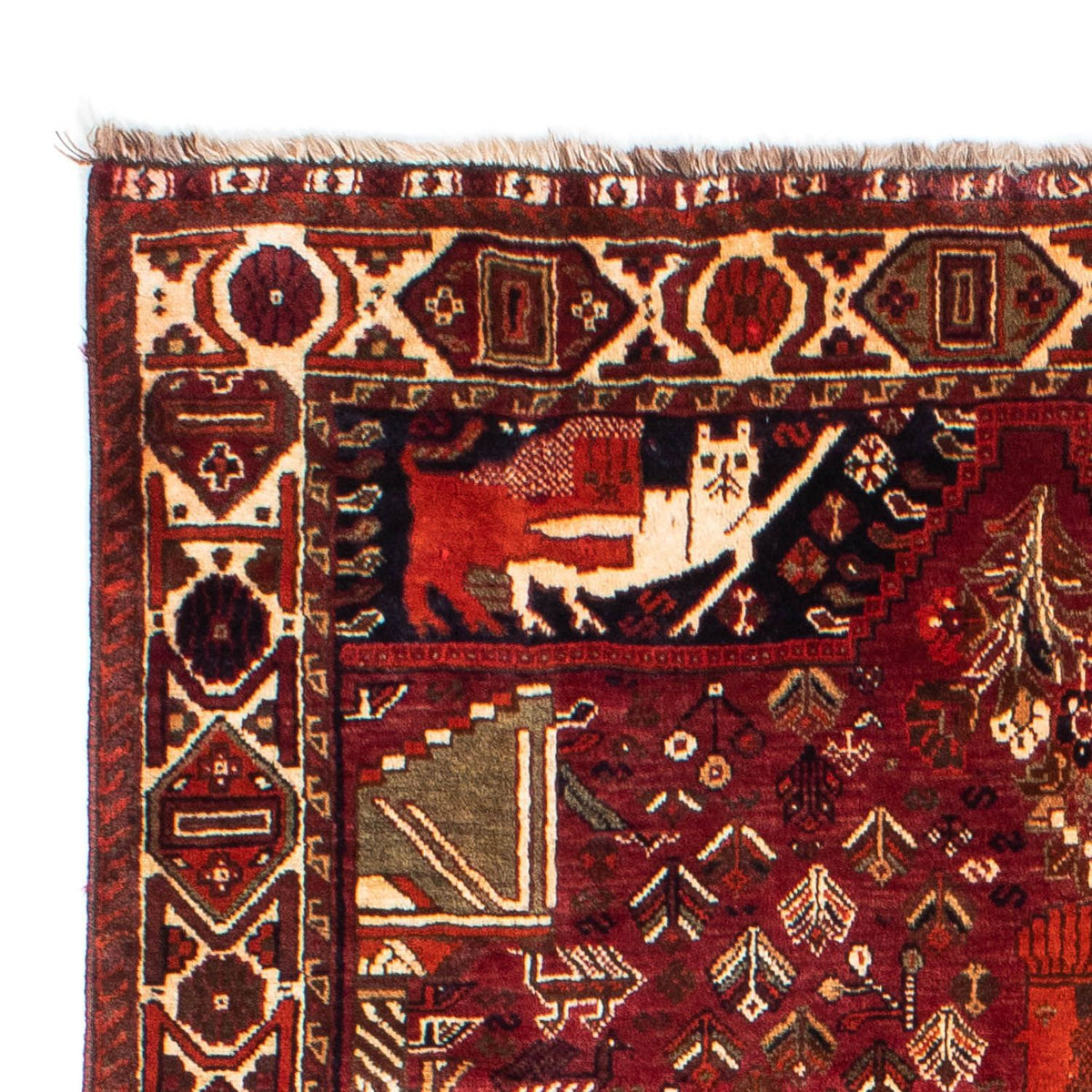 Tappeto Persero - Nomade - 220 x 145 cm - rosso scuro