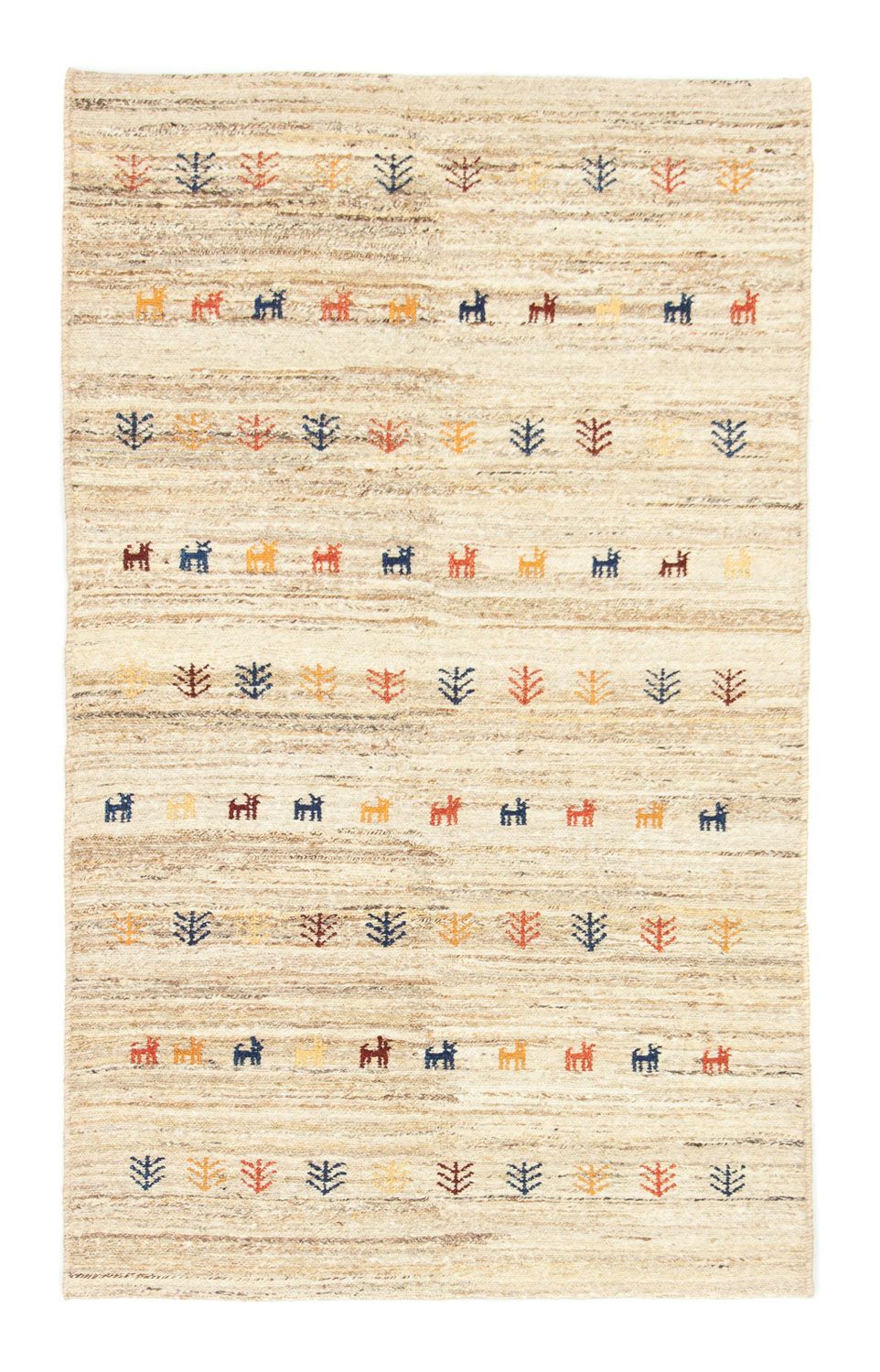 Tappeto Gabbeh - Persero - 182 x 110 cm - beige