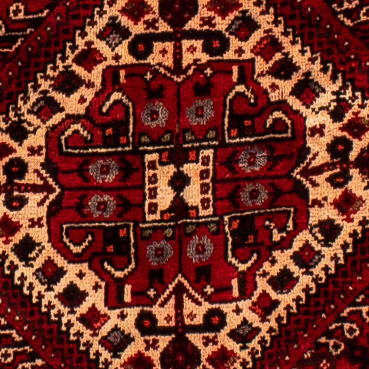 Tappeto Persero - Nomade - 245 x 190 cm - rosso scuro