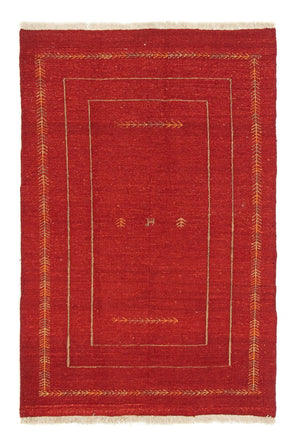 Tappeto Gabbeh - Persero - 170 x 112 cm - rosso