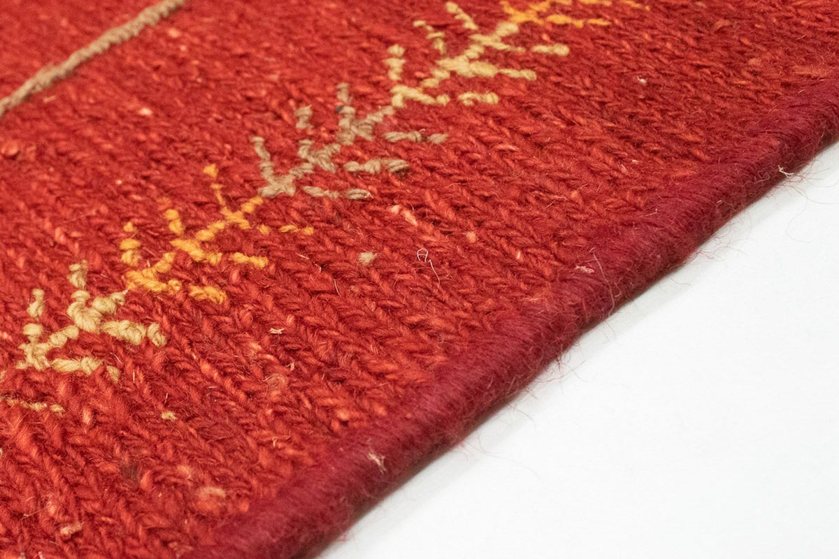 Tappeto Gabbeh - Persero - 170 x 112 cm - rosso