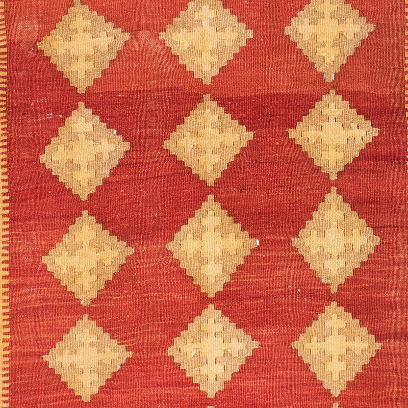 Tappeto Kelim - Orientale - 190 x 120 cm - arancione