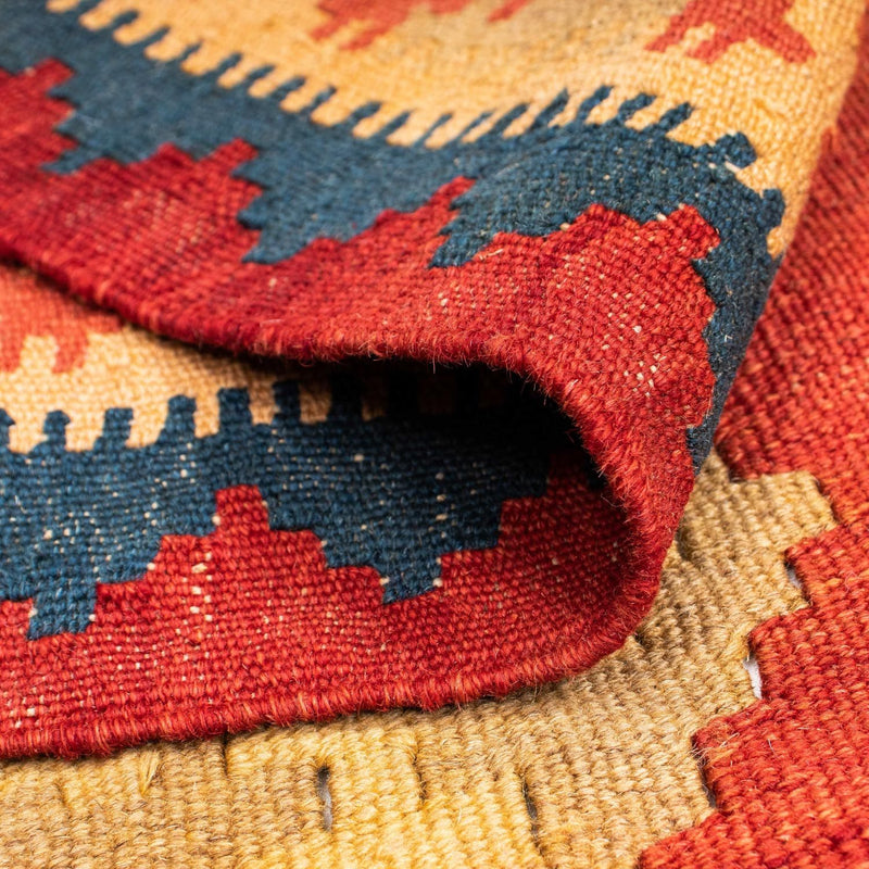 Tappeto Kelim - Orientale - 190 x 120 cm - arancione