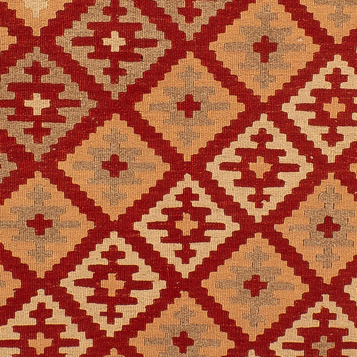Tappeto Kelim - Orientale - 212 x 145 cm - rosso scuro