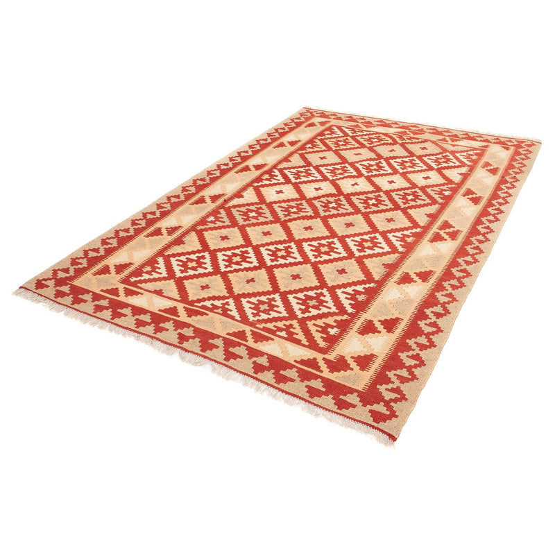 Tappeto Kelim - Orientale - 212 x 145 cm - rosso scuro
