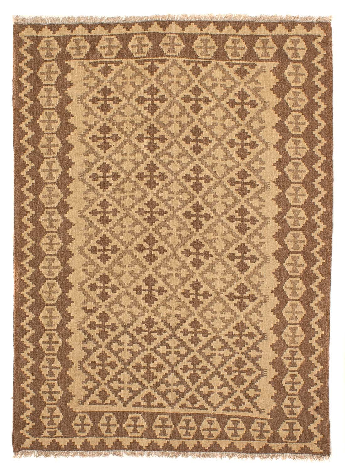 Tappeto Kelim - Orientale - 211 x 153 cm - marrone chiaro