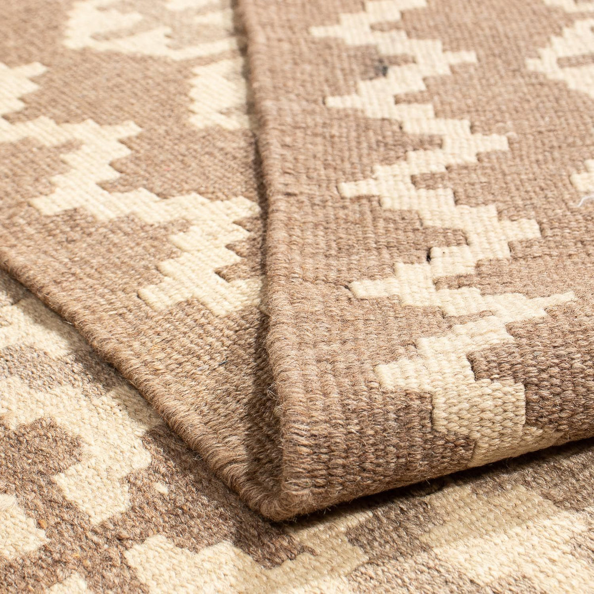 Tappeto Kelim - Orientale - 211 x 153 cm - marrone chiaro