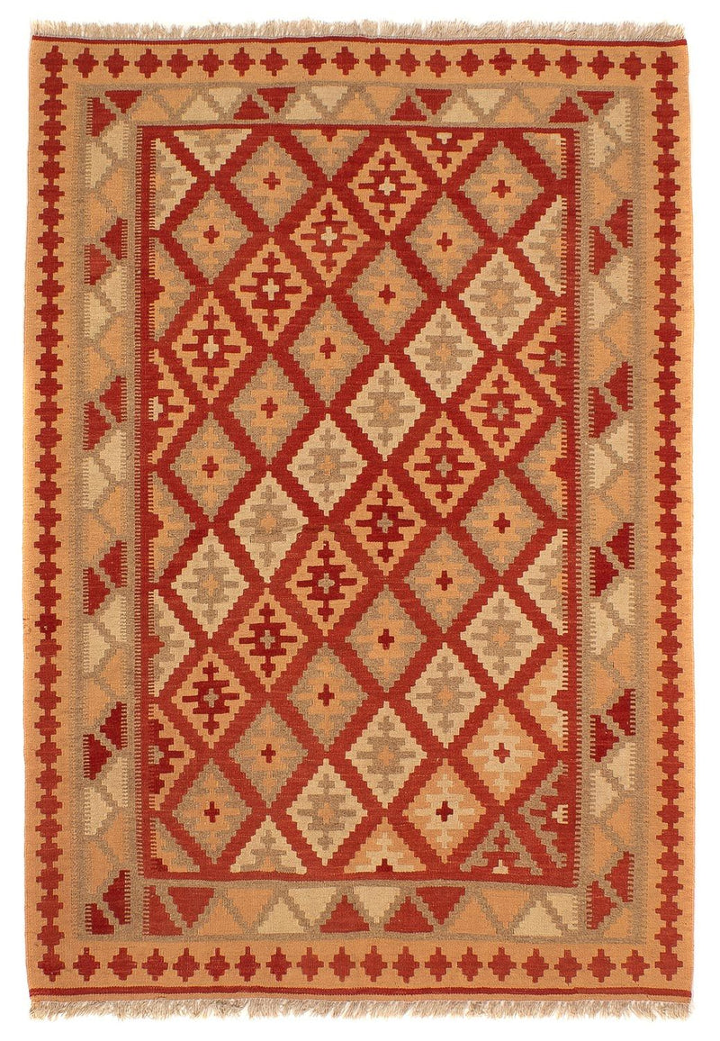 Tappeto Kelim - Orientale - 200 x 148 cm - rosso