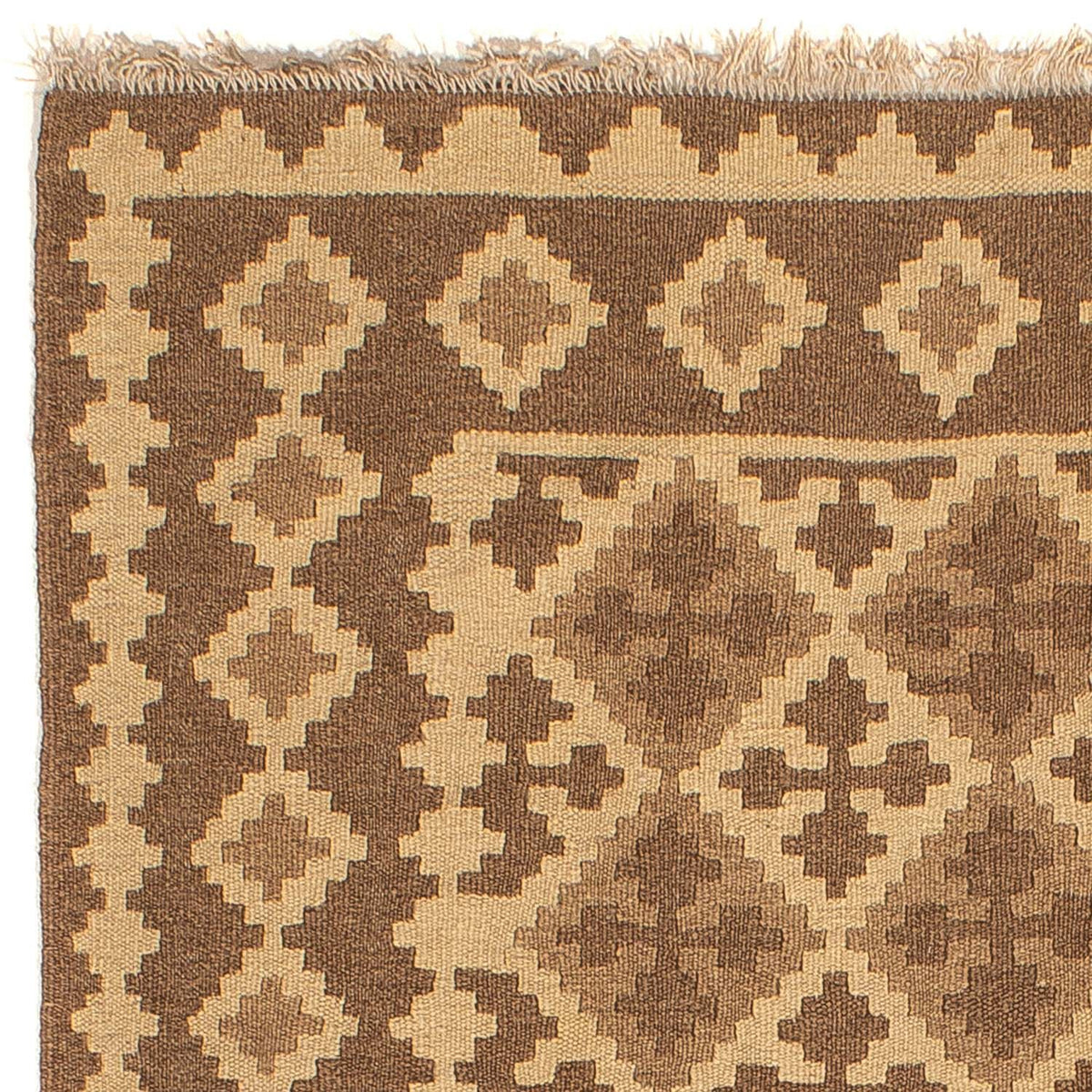 Tappeto Kelim - Orientale - 188 x 148 cm - marrone chiaro