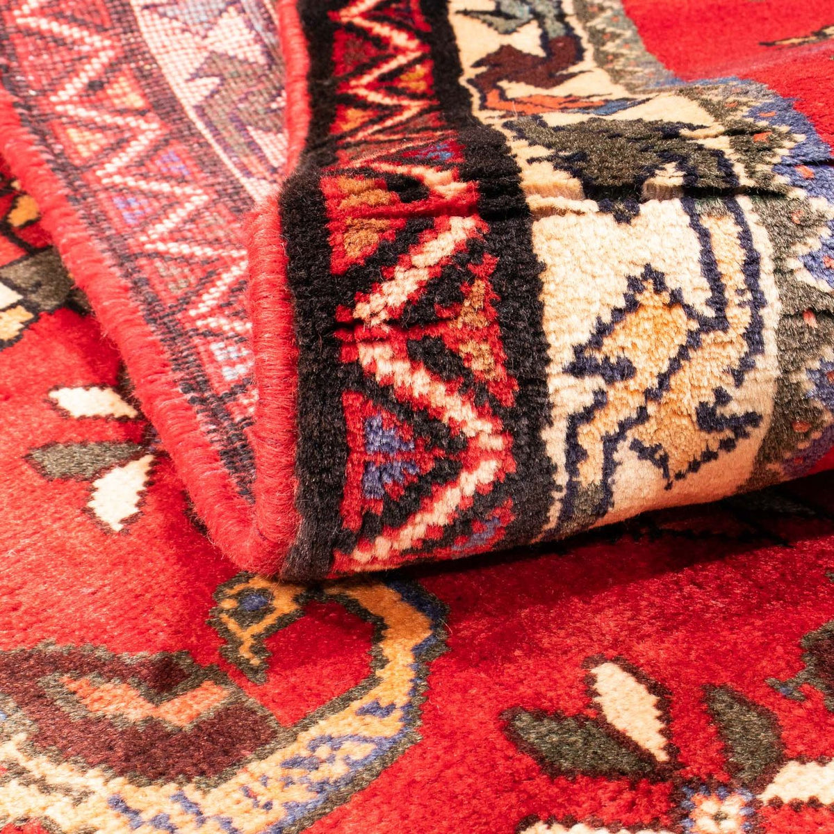 Tappeto Persero - Nomade - 158 x 123 cm - rosso scuro
