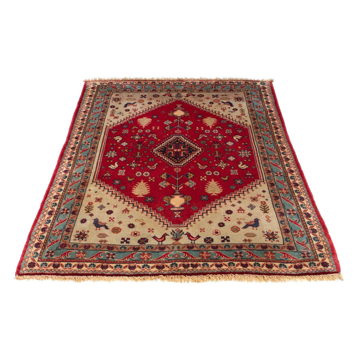 Tappeto Persero - Nomade - 158 x 105 cm - rosso scuro