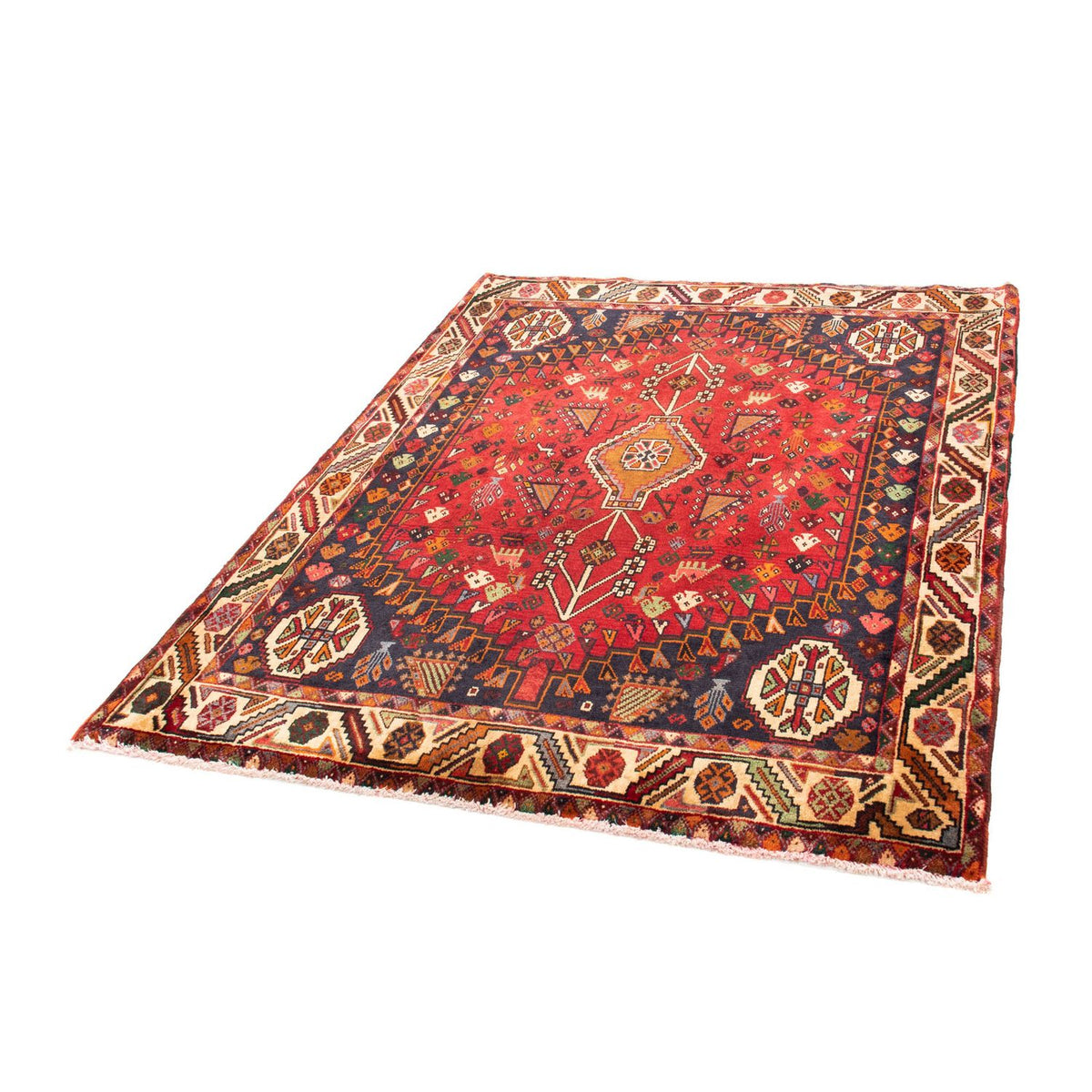 Tappeto Persero - Nomade - 162 x 130 cm - rosso scuro