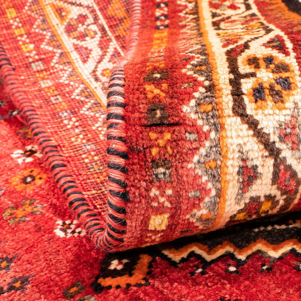 Tappeto Persero - Nomade - 158 x 118 cm - rosso scuro